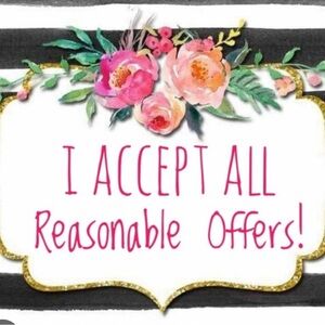 Brighten your day and brighten mine! Make me an offer!!